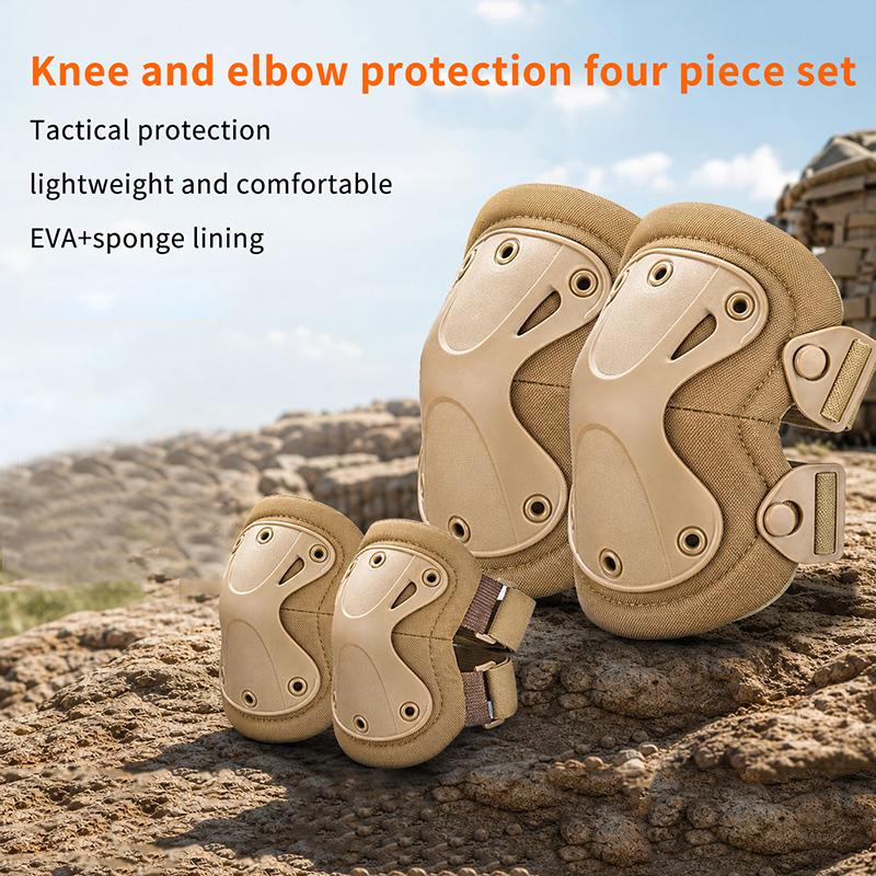 Cycling Gear Women - Protective Knee Elbow Pads Anti-Collision Wear-Resistant