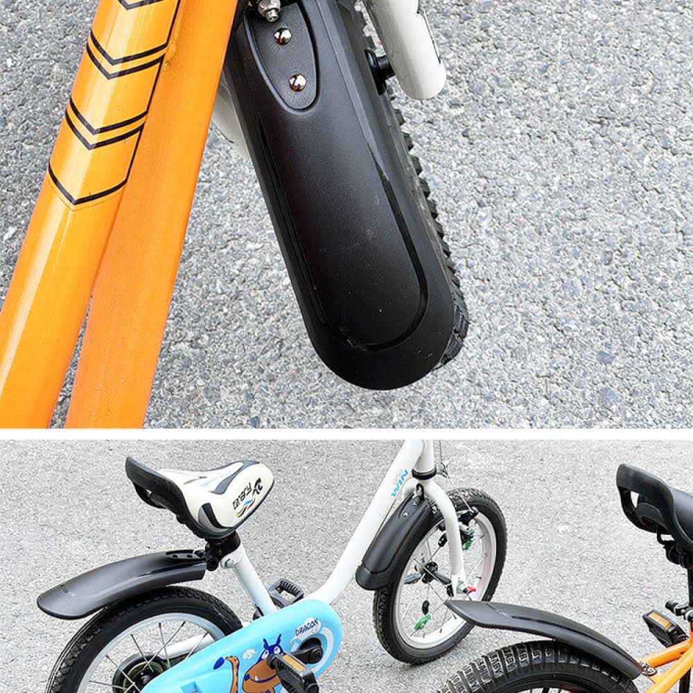 Cycling Safety Gear For Kids - Reinforced Bicycle Mudguard For Children Bike