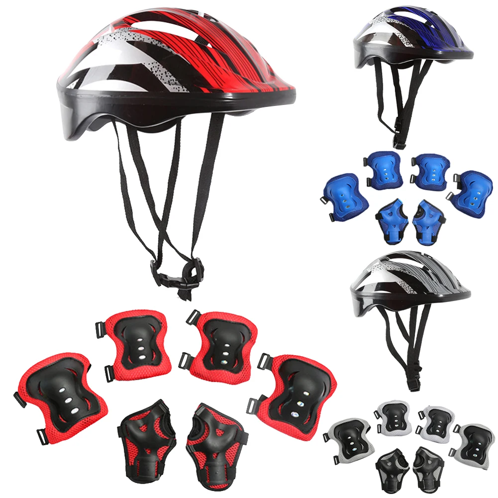 7Pcs Bicycle Sport Protective  - đánh giá và giá Cycling Safety Gear For Kids