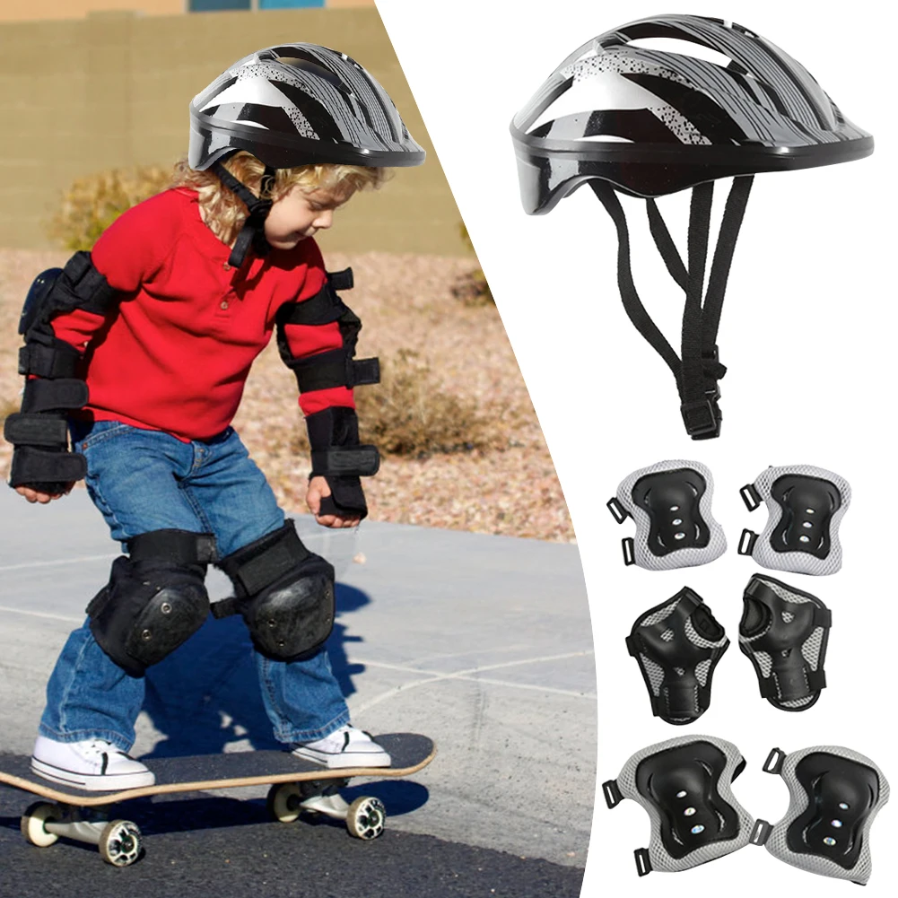 7Pcs Bicycle Sport Protective  - đánh giá và giá Cycling Safety Gear For Kids