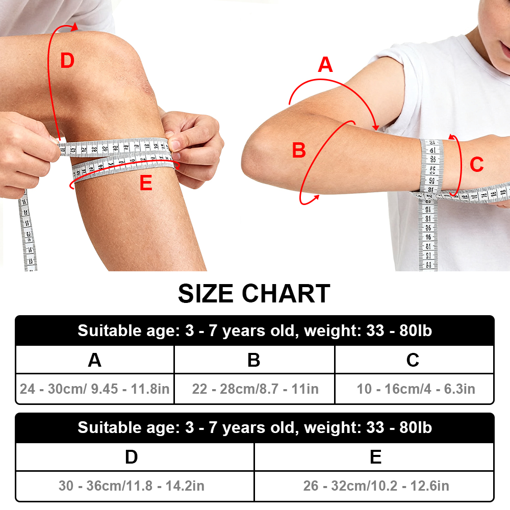 7 in 1 Kids Protective Gear Se - đánh giá và giá Cycling Safety Gear For Kids