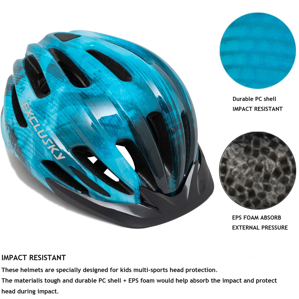 Kids Bike Helmet with LED Ligh - đánh giá và giá Cycling Safety Gear For Kids