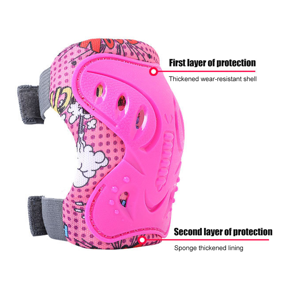 Kids Knee & Elbow Pads Set - P - đánh giá và giá Cycling Safety Gear For Kids