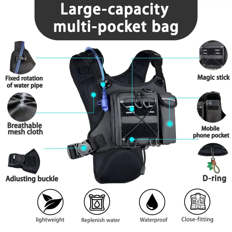 ​High-Quality Tactical Vest Ch - đánh giá và giá Cycling High Gear