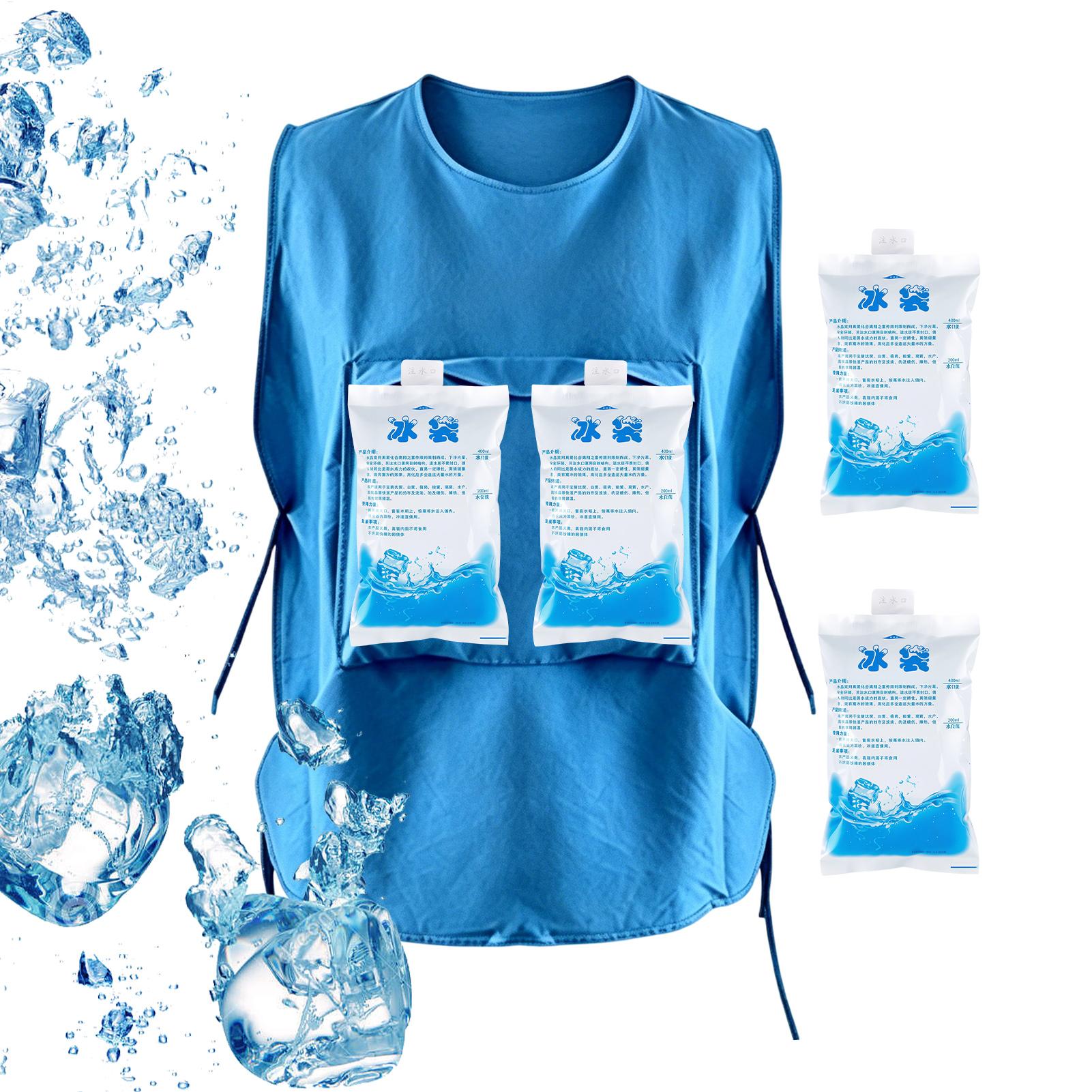 4 Gel Ice Packs Cooling Vest R - đánh giá và giá Cycling Gear Weather