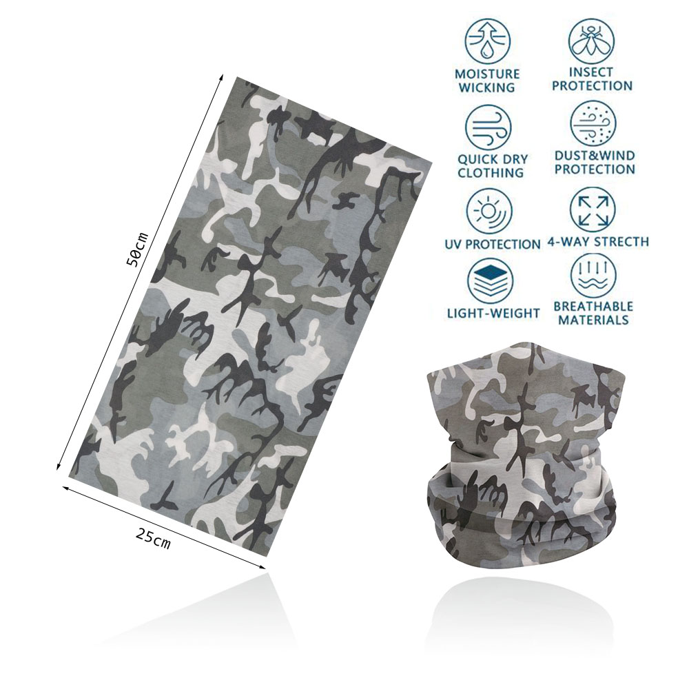 CM01-CM33 Camo Printed Bandana - đánh giá và giá Cycling Gear Women