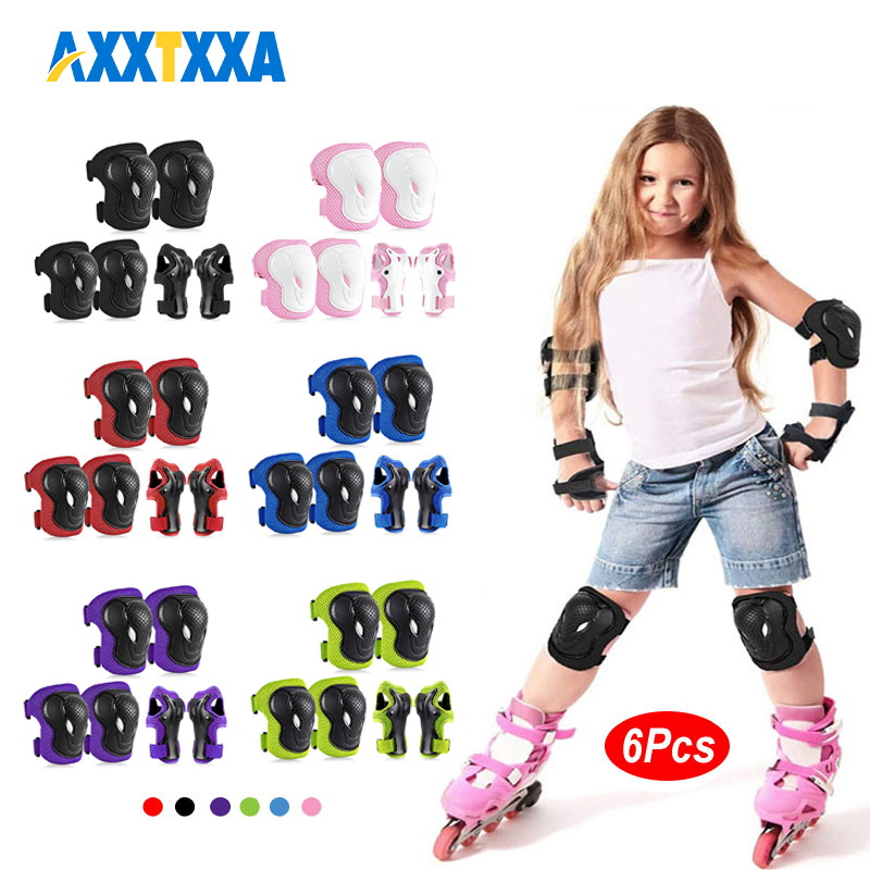6Pcs Kids Knee Pads Elbow Pads - đánh giá và giá Cycling Safety Gear For Kids