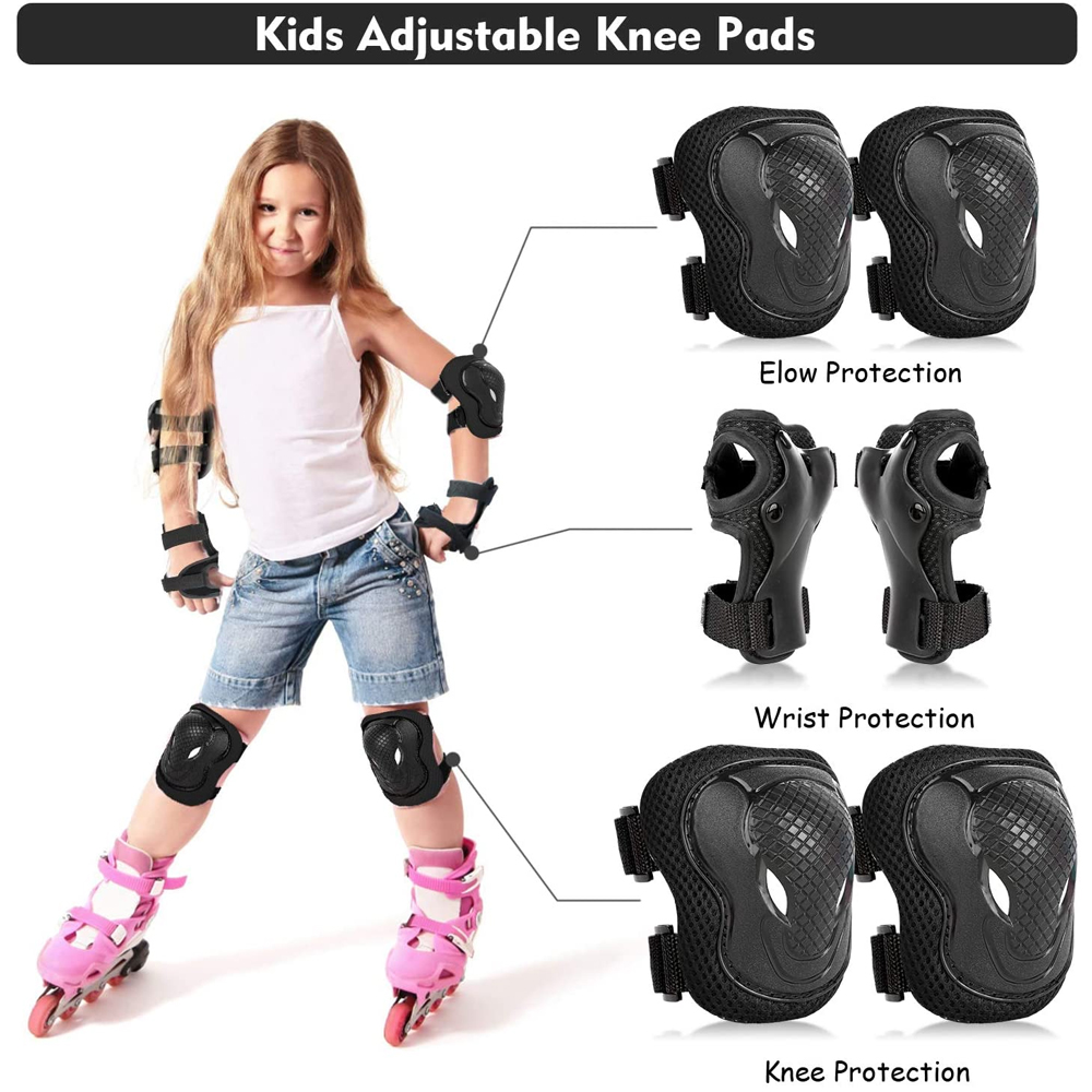 6Pcs Kids Knee Pads Elbow Pads - đánh giá và giá Cycling Safety Gear For Kids