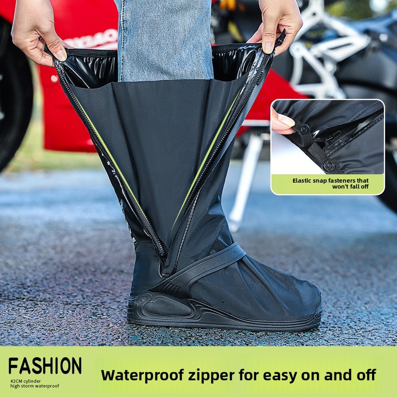 Men Women High‑Top Waterproof  - đánh giá và giá Cycling Shoe Covers