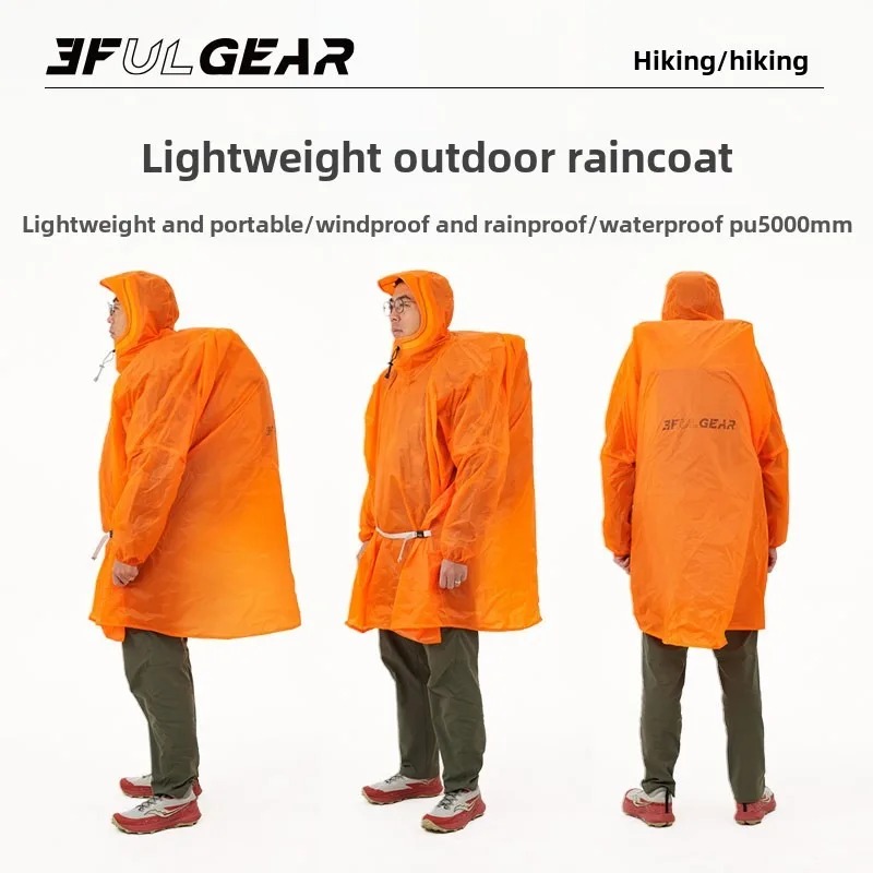 Ultralight Rain Poncho 3F UL G - đánh giá và giá Cycling Gear Rain