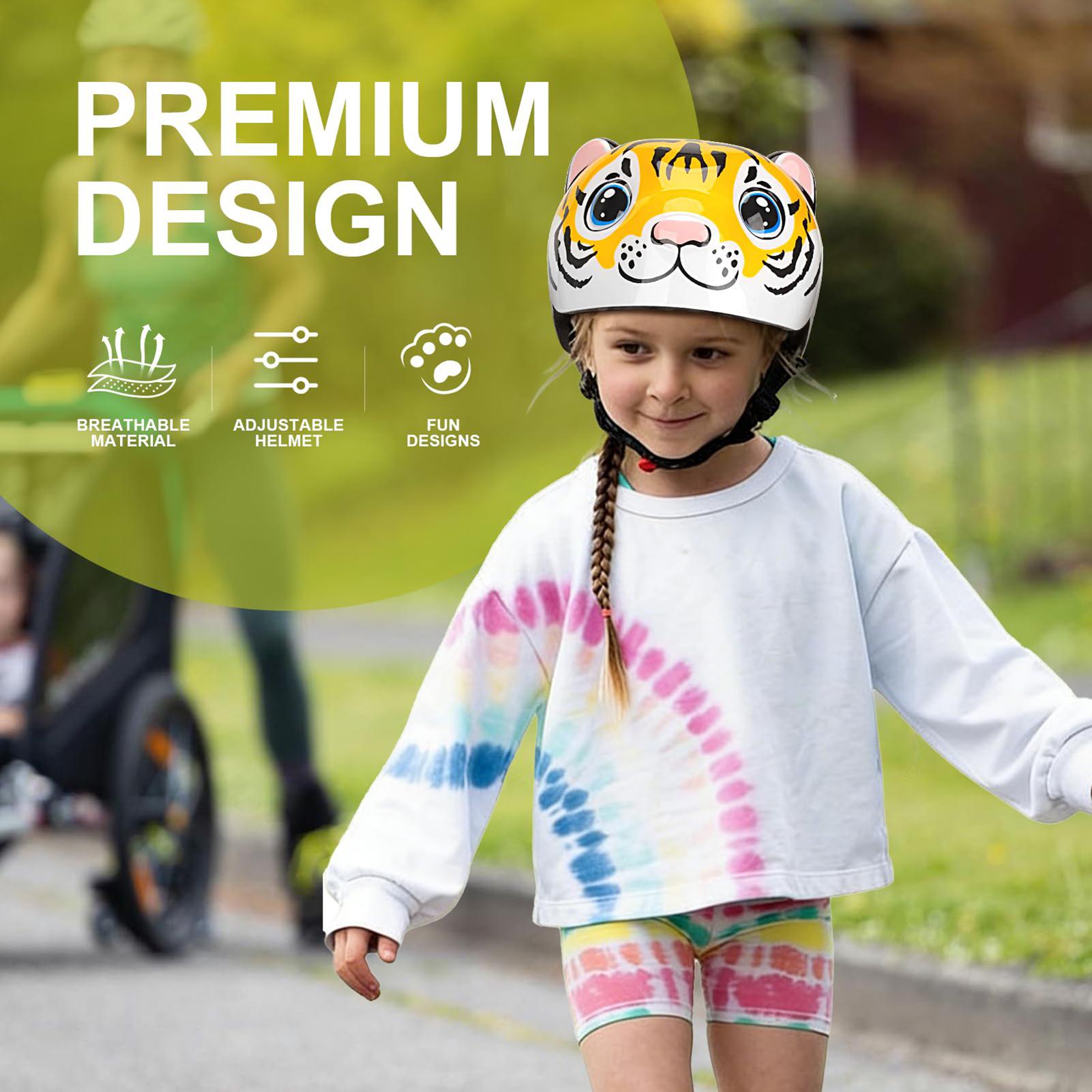 Kids Helmet Tiger Pattern Adju - đánh giá và giá Cycling Safety Gear For Kids