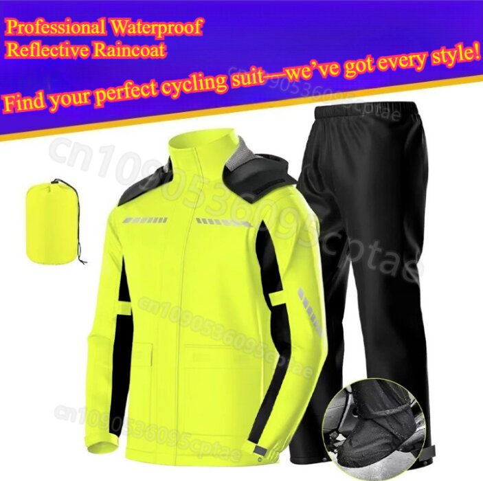 Waterproof Split Motorcycle Ra - đánh giá và giá Cycling Gear Rain