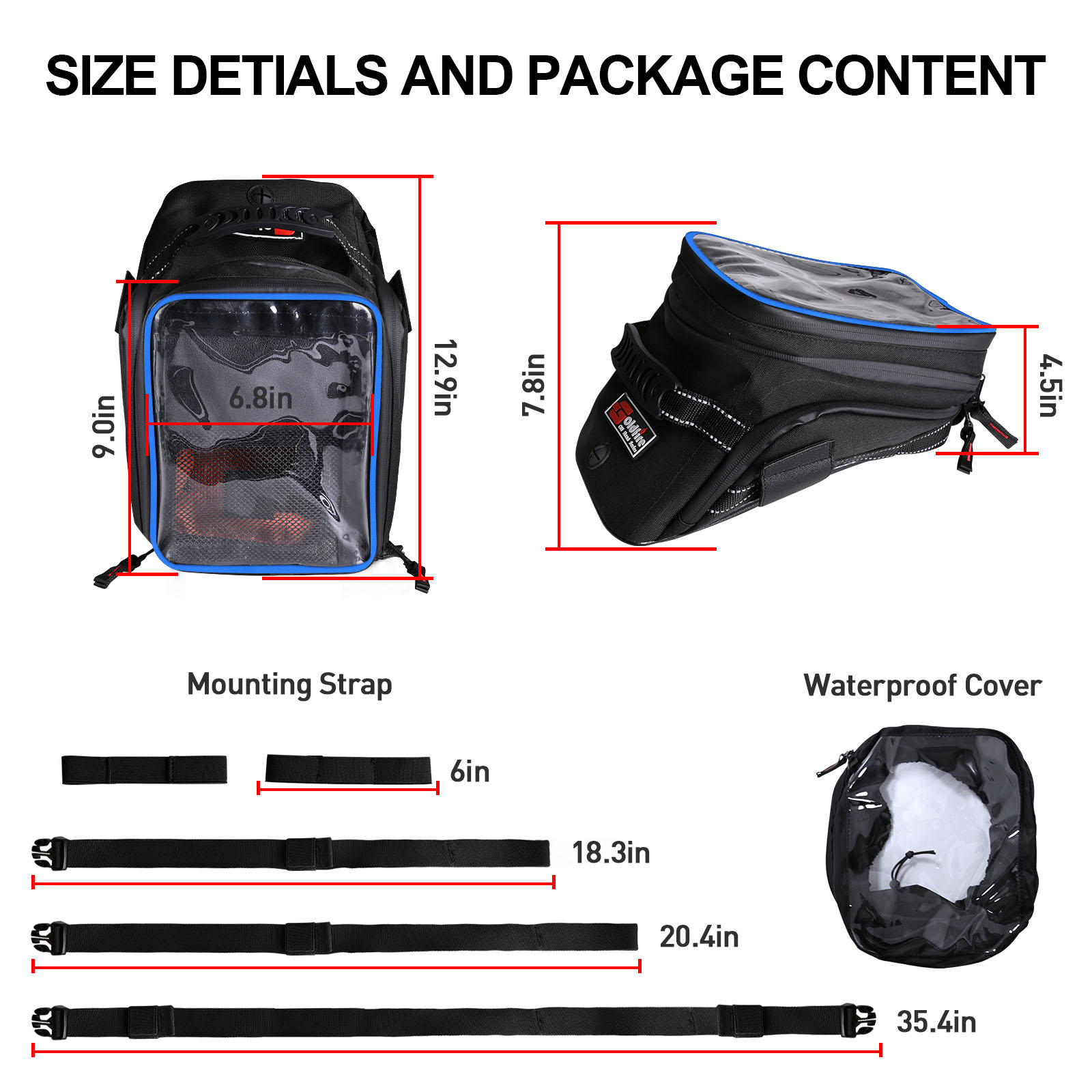 Large Capacity Expandable Moto - đánh giá và giá Cycling Gear Organizer