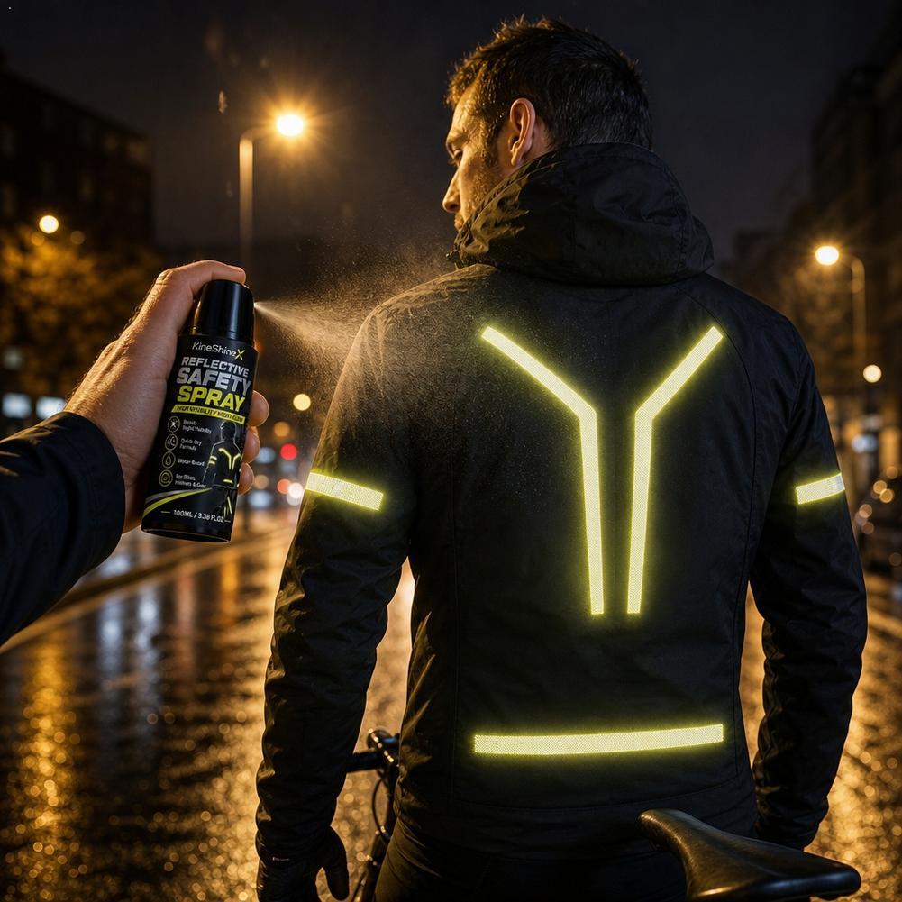 Night Reflective Safety Spray  - đánh giá và giá Cycling High Gear
