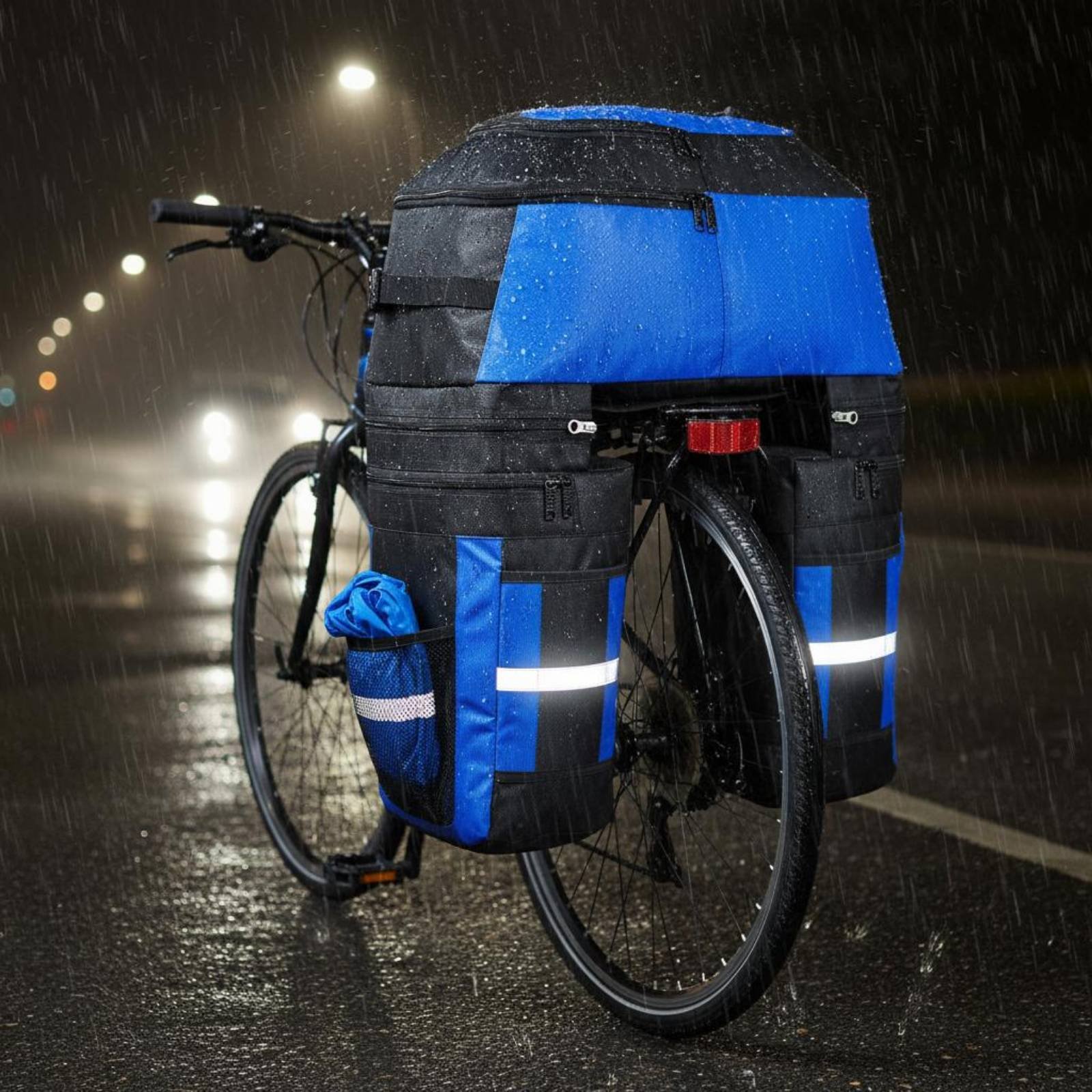 Rear Rack Pannier Bag Rain Cov - đánh giá và giá Cycling Gear Weather