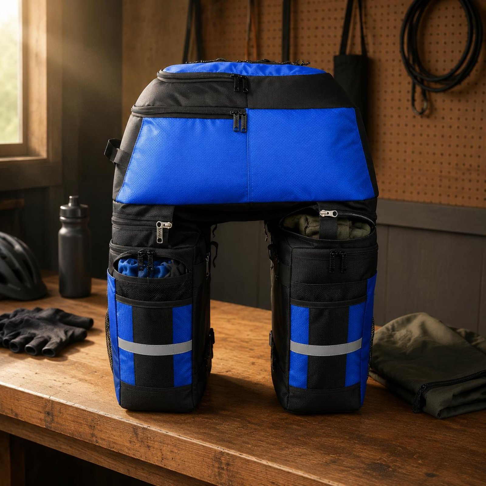 Rear Rack Pannier Bag Rain Cov - đánh giá và giá Cycling Gear Weather