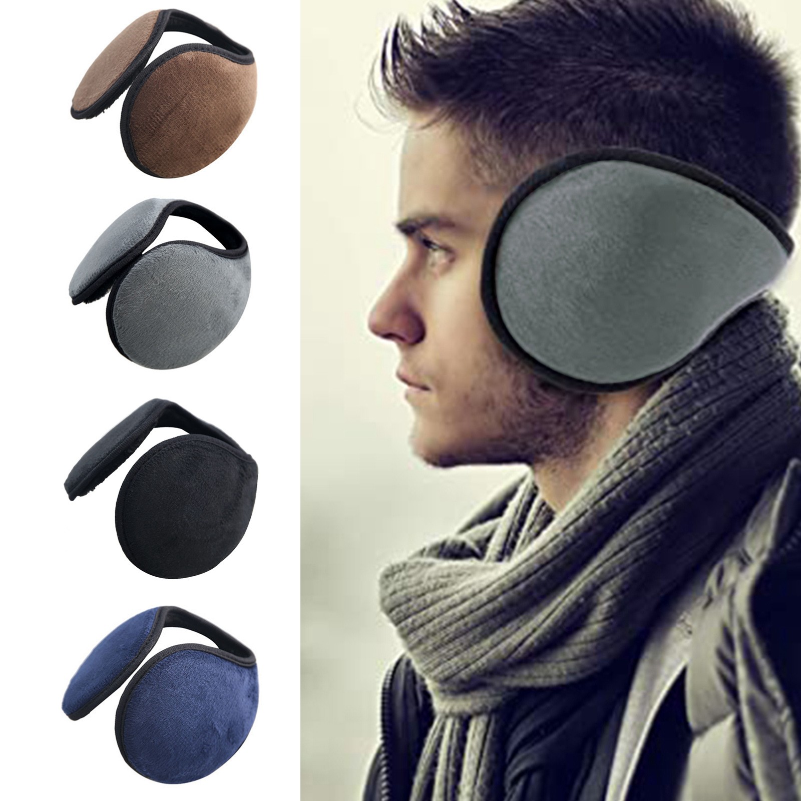 Winter Ear Muffs Warm Fleece F - đánh giá và giá Cycling Gear Weather