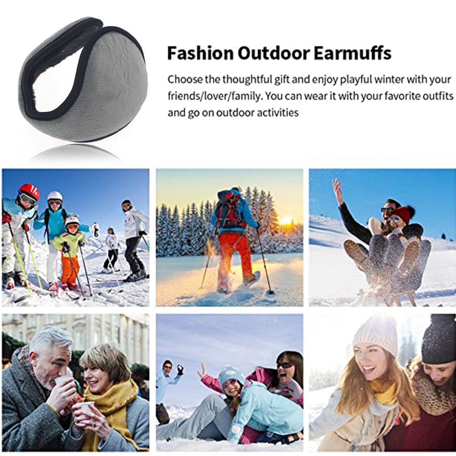 Winter Ear Muffs Warm Fleece F - đánh giá và giá Cycling Gear Weather